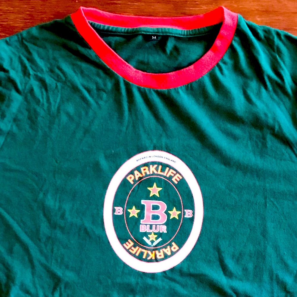 Blur ‘Parklife’ ringer t-shirt